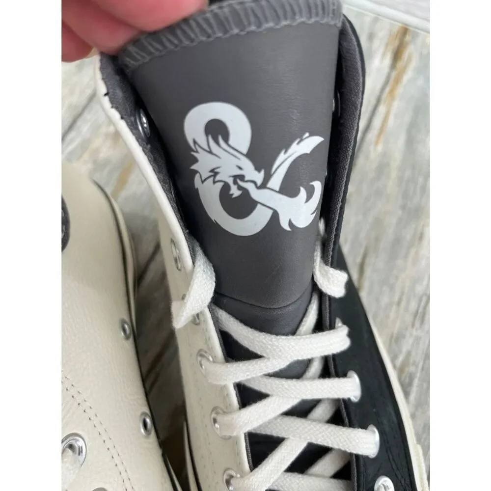 Converse Dunge & Dragons Limited Edition Chuck 70 Leather Sneakers Shoes Size 8 - Picture 4 of 12